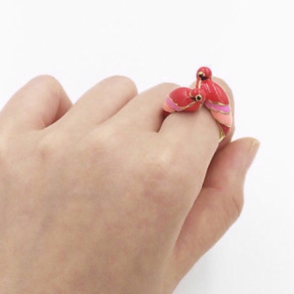 KATE SPADE • Out Of The Office Parrot Ring - Picture 2 of 8